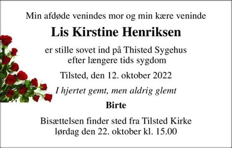 Afdøde Henriettes veninde i ildevarslenede opkald ...